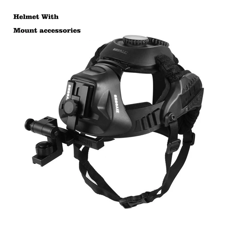 ZIYOUHU TD368C Multi-Functional Tactical Soft Helmets,Head-Mounted Helmet Night Vision Goggles Parts Hunting Patrol Accessories