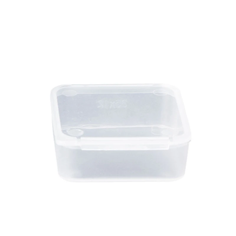 Clear Lidded Small Plastic Box For Trifles Parts Tools Storage Box Jewelry Display Box Screw Case Beads Container