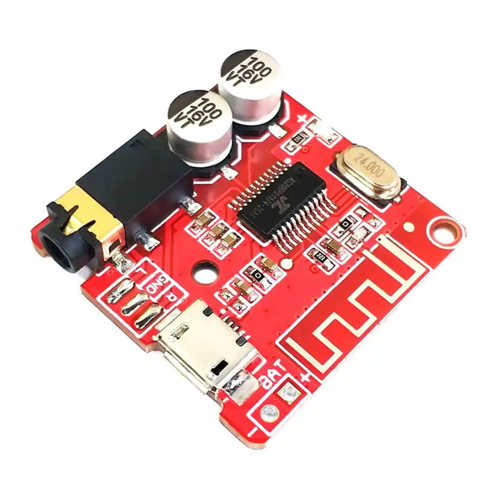 DIY Bluetooth Audio Receiver board Bluetooth 5.0 MP3 Lossless Decoder Board Wireless Stereo Music Module 3.7-5V