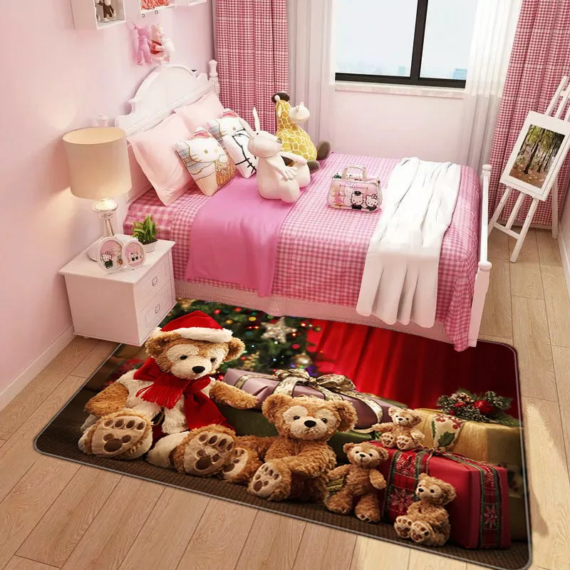 

Cute Toys Non-slip Area Rug Living Room Bedroom Carpets 3D Printed Children Rug Kids Room Decoration Large Carpet Indoor Doormat