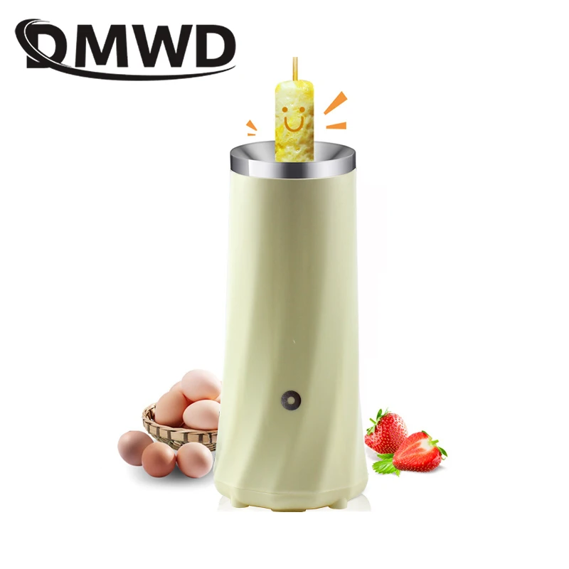 Automatic Rising Egg Roll Maker Electric Heating Eggs Boiler Cup DIY Hot Dog Omelette Master Breakfast Sausage Cooking Steamer