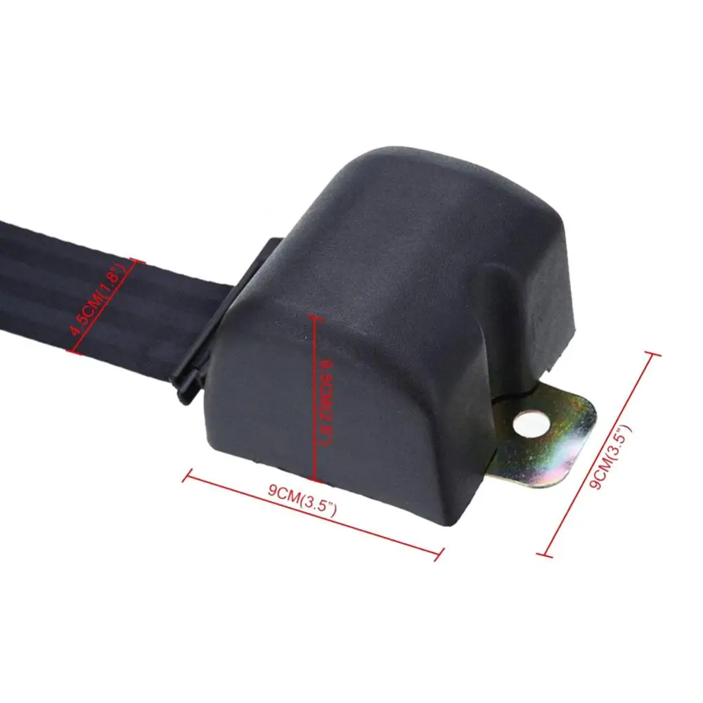 Universal Adjustable Retractable 3 Point Car Truck Safety Front Lap Seat Belt seatbelt cinturones de seguridad car accessories