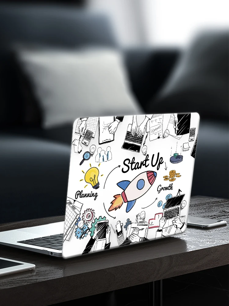 2020 2022 2023 Laptop Case For Macbook Air Pro M1 M2 14 13 15 16 inch Cover Shell for mac book Air 13.6 Touch Bar Laptop Sleeve image 6