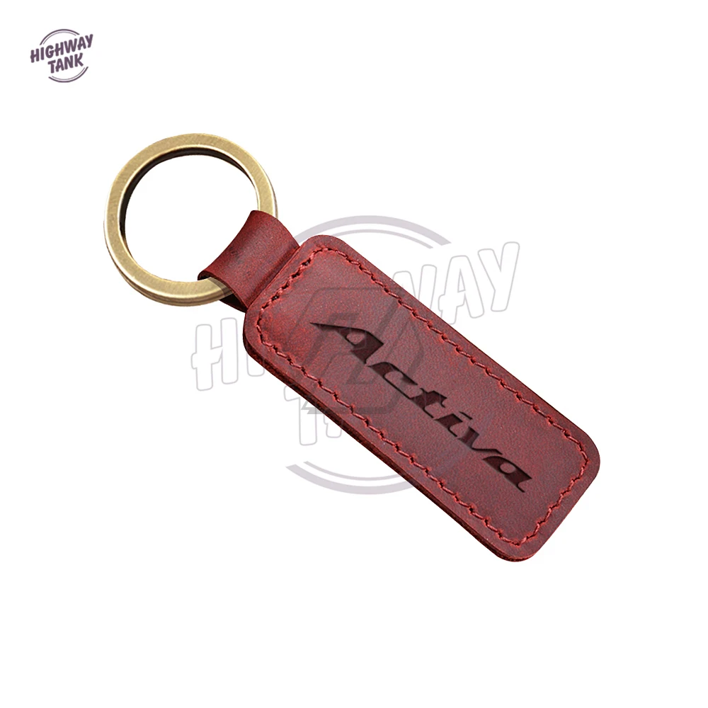 

Motorcycle Cowhide Keychain Key Ring Case for Honda Activa 125 6G Scooter