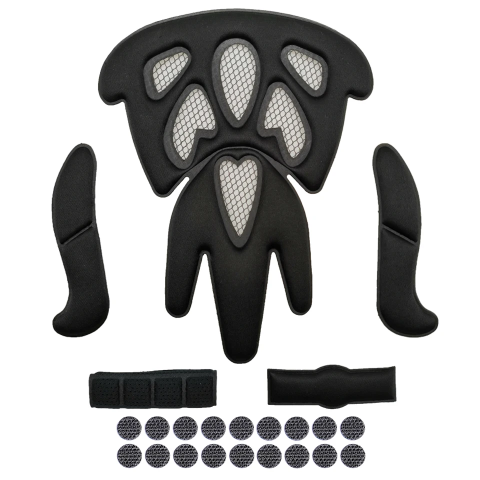 LOCLE Comfortable Cycling Bicycle Helmet Lining Cycling Helmet Pads Soft Sealed Sponge Bicycle Helmet of Inner Pad