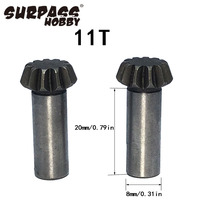 ZD Racing 1/8 8060 Pinion Gears for ZD Racing 9116 MT8  9020 9021 9071  9072  9205 1/8 Remote Control Car Parts