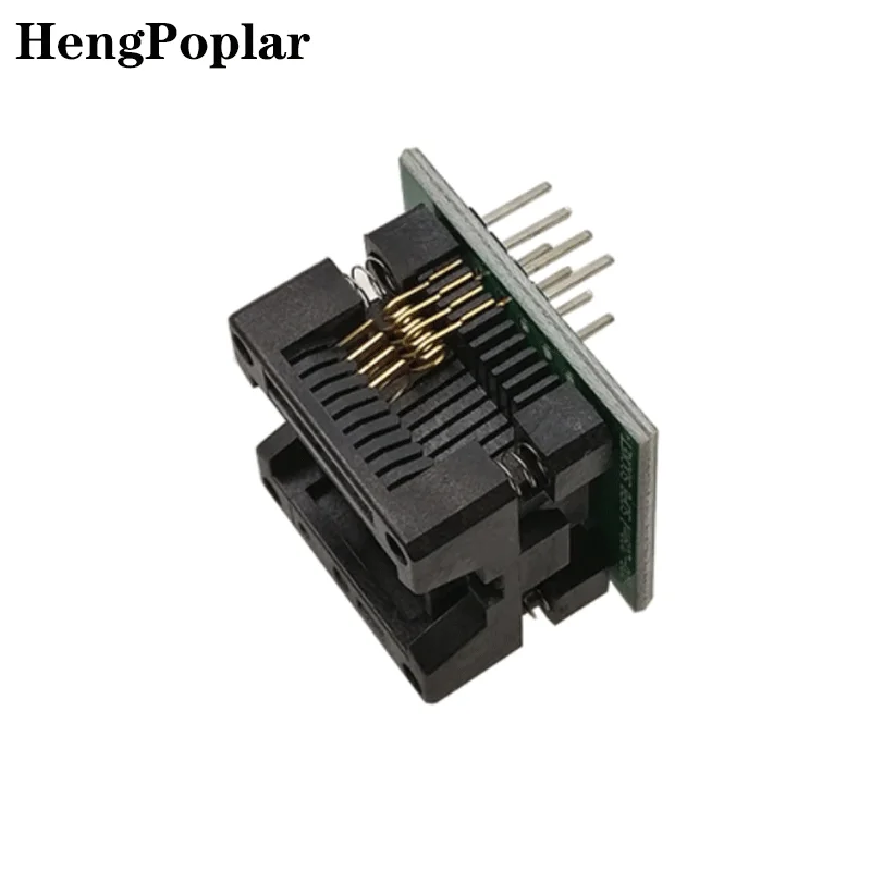 Imagem -03 - Soquete do Adaptador Programador Azul Soic8 para Dip8 Assento de Corpo Largo Queimador de Conversão de Teste Sa602 ic Largo 150 Mil 200mil 100 Pcs