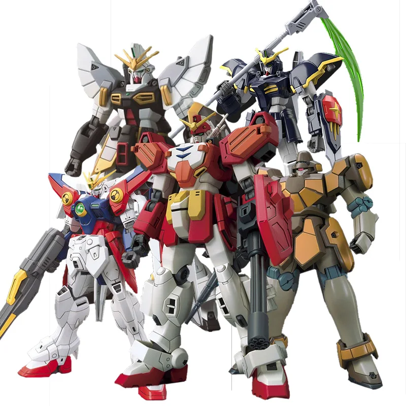 

Bandai Assembly Model HG HGAC 1/144 Gundam W W-Gundam Zero Custom Desert Grim Reaper Magnac Figure Model Toys