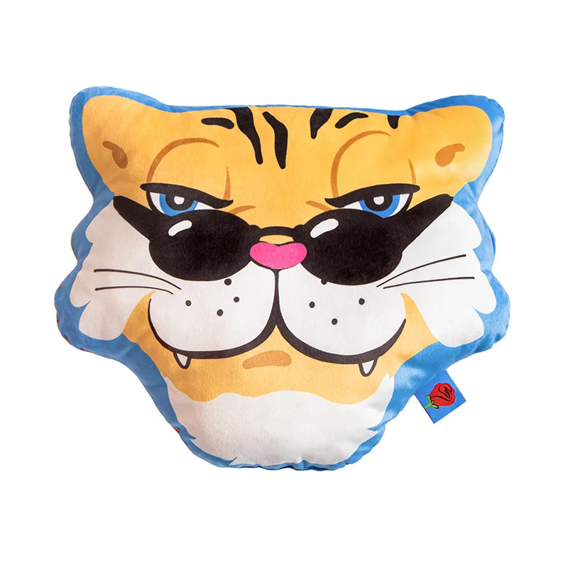 Tiger Pillows Animal Cushion Filling Decorative Throw Present Holiday joyful Home Decorations