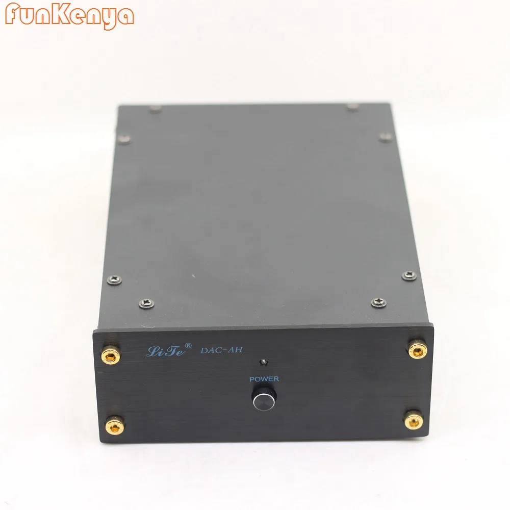 

DAC AH HiFi TDA1543 DAC Audio Decoder Hi End Digital Analog Adapter Coaxial Fiber Input CS8414