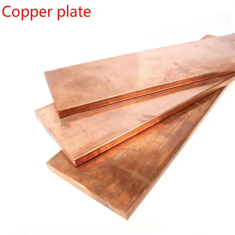 Imagem -06 - Espessura de Cobre Pura 1.5 mm Tira de Cobre Almofada de Cobre Vermelha Folha de Cobre Barra de Placa de Cobre Faça Você Mesmo Material Cnc 99
