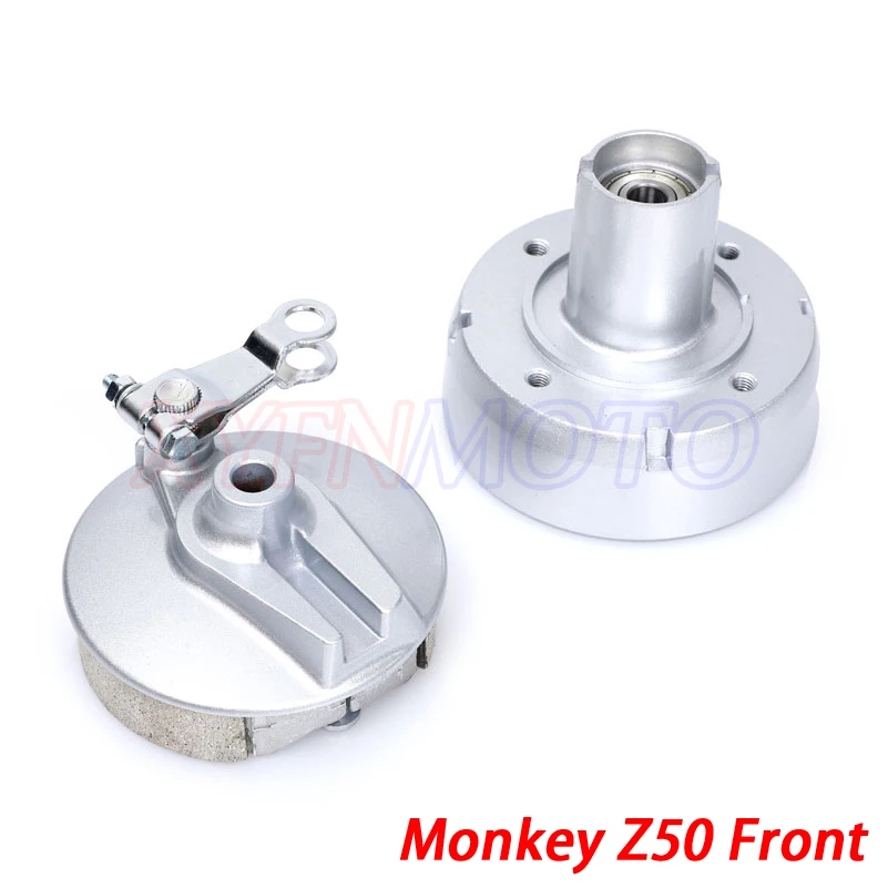 

Front Wheel Hub and Drum Brake Pads For Monkey Bike Z50 Z50R Z50A Z50J Z50JZ Z50GZ 8inch Wheel Rim
