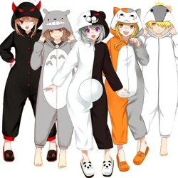 Cartoon Anime Natsume Yuujinchou Madara Cosplay Costumes Unisex Women Girls Cotton Pajamas Bathrobe Jumpsuits Suit Couple dress