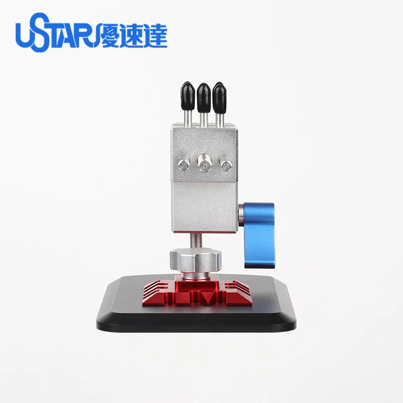 USTAR 2 in 1 Etching Sheet Parts Bender And Vise 360° Unviersal Tool Holder For Gundam Mecha Military Model Making DIY Tools