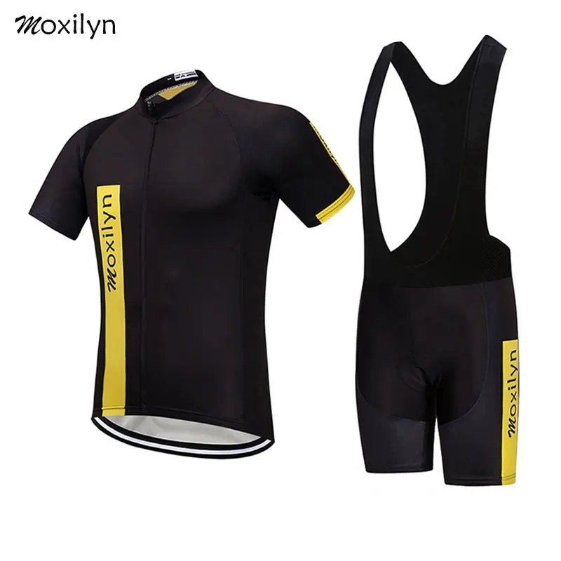 

Moxily 2019 Pro Summer Cycling Jersey Set Mountain Bike Clothing MTB Bicycle Clothes Wear Short Sleeve Ciclismo Men Cycling Set