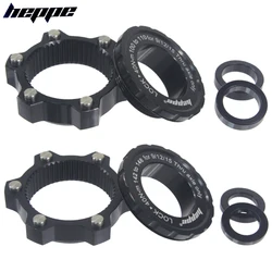 HEPPE Bike Hub Center Lock Adapter to 6 Bolt Disc Brake Boost Hub Spacer 15x100 to 15x110 Front Rear 12x142 to 12x148 Thru Axle