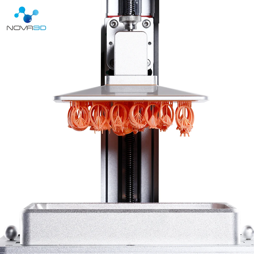 NOVA3D 3D Printer Red Wax UV Resin Impresora 3d Printing Kit High Quality LCD 3d Printing Material 405nm Resina