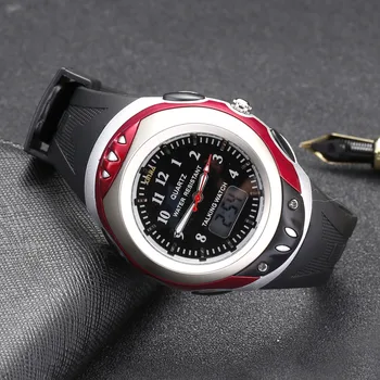 İngilizce Analog-dijital çift ekran konuşurken kol saati w/Alarm kör ve düşük görüş 787ZTE