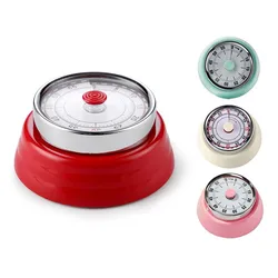 Stainless Steel Kitchen Timer Reminder Mechanism Water resistance Scale Merchanism Manual Setting for Cooking Baking Gym Working