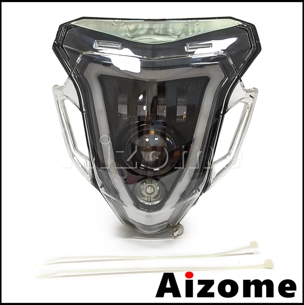 1pc Motorcycle Headlight LED Assembly For BMW F800R F 800R Waterproof High Low Beam DRL Motorbike Projector Headlamp 2015-2019