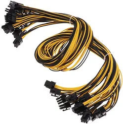 GPU ์ ์ ๊ณต๊ธ ์ฅ์น ๋ธ๋ ์ดํฌ์์ ๋ณด๋ ์ด๋ํฐ์ฉ PCI-E ์ ์ ์ผ์ด๋ธ, PCIe 6 ํ-8 ํ (6 + 2) ์-์