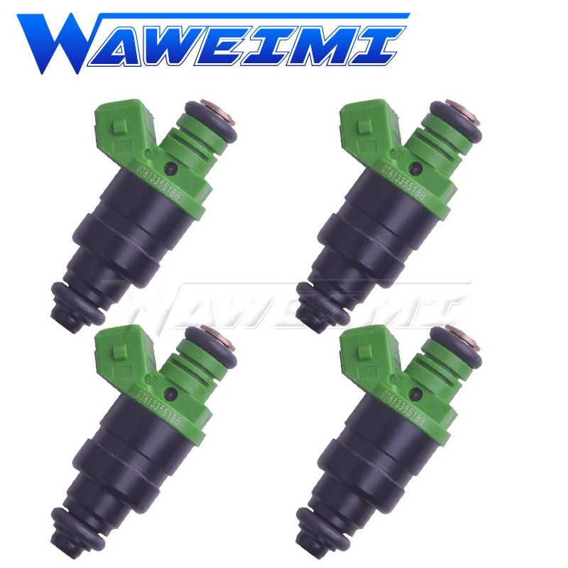 

WAWEIMI 4 Pieces Brand New Car Accessories Fuel Injector Nozzle OE 078133551BB For AUDI A4 A6 V6 & CABRIOLET 2.8 COUPE 2.6