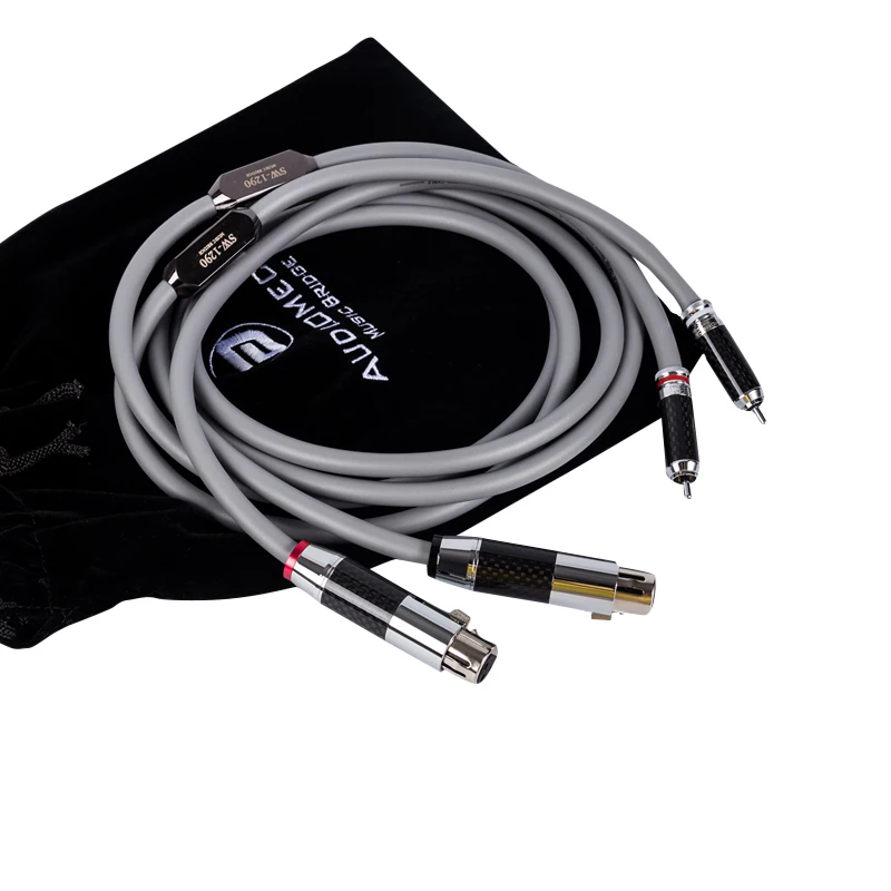 Аудиокабель Audiomeca rca-xlr с одним кристаллом медный XLR штекер Женский аудио разъем RCA аудио кабель