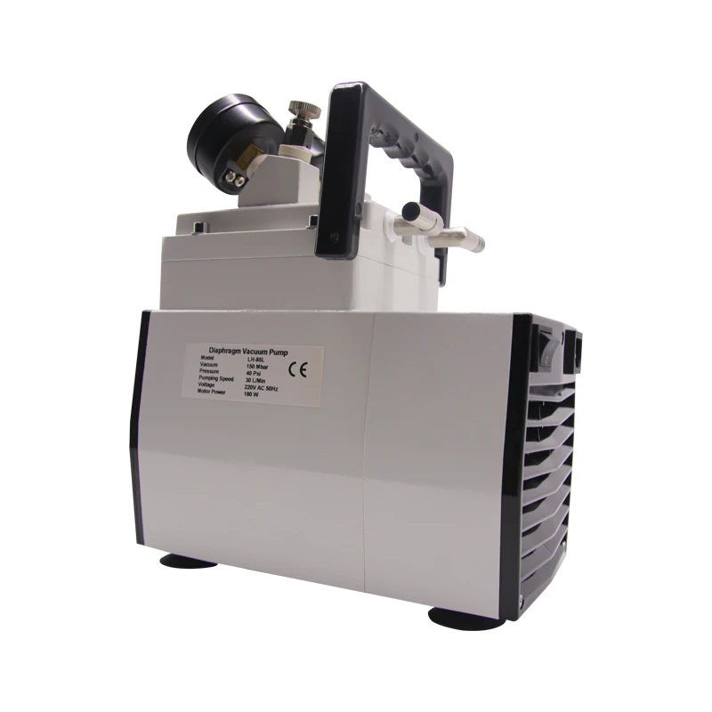 IKEME Oil-free Diaphragm Vacuum Pump 30L Lab Filter Pump Mute Portable Negative Pressure Pump Lab Equipment