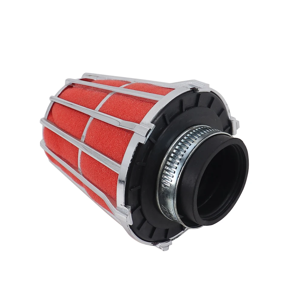 35MM Air filter Red Mini Moto Dirt Pit Bike ATV Quad Scooter Buggy Parts