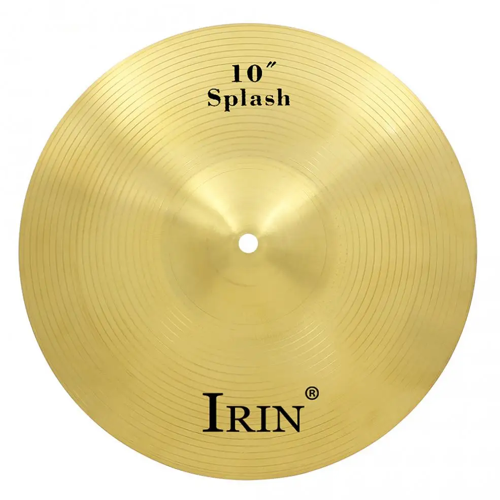 10 / 12 / 14 / 16 Inch Brass Alloy Splash Crash Cymbal Drum for Percussion Instruments Beginner / Professional Performance