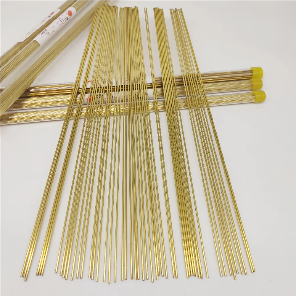 Đồng Thau Đồng Khoan Điện Cực Đường Kính Ống 0.3Mm Đến 1.0Mm Dài 400Mm 1 Lỗ Cho WEDM Máy Khoan