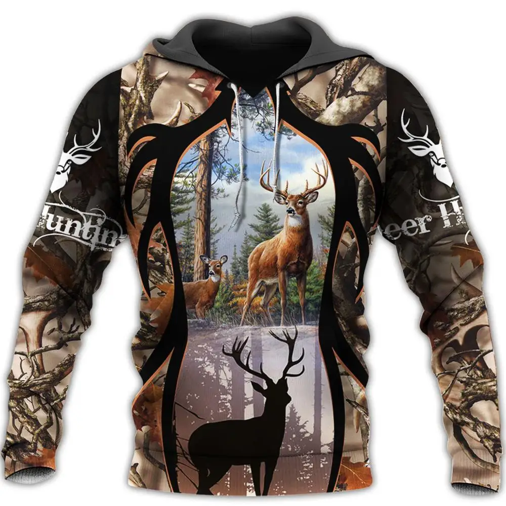 

Deer Hunting 3D All Over Printed Hoodie For Men/Women Harajuku Fashion Hooded Sweatshirt Casual Jacket Pullover KJ019