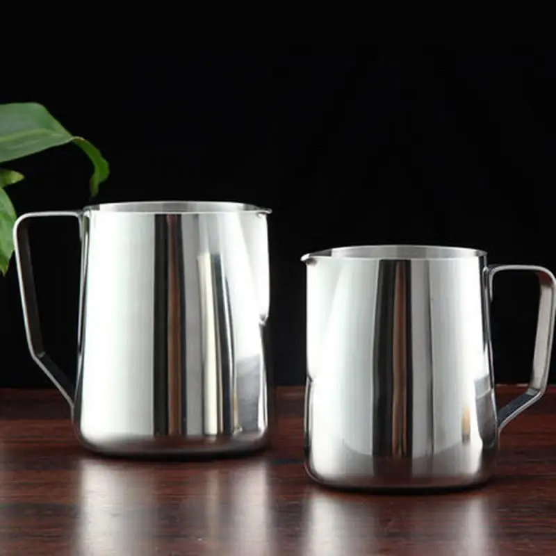 Tea Coffe Maker Coffee Pot Kitchen Stainless Steel Frothing Cold Brew Coffee Pitcher Barista Craft Coffee Latte Milk Jug