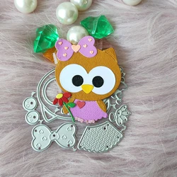 New Owl metal cutting die mould scrapbook decoration embossed photo album decoration card making DIY handicrafts