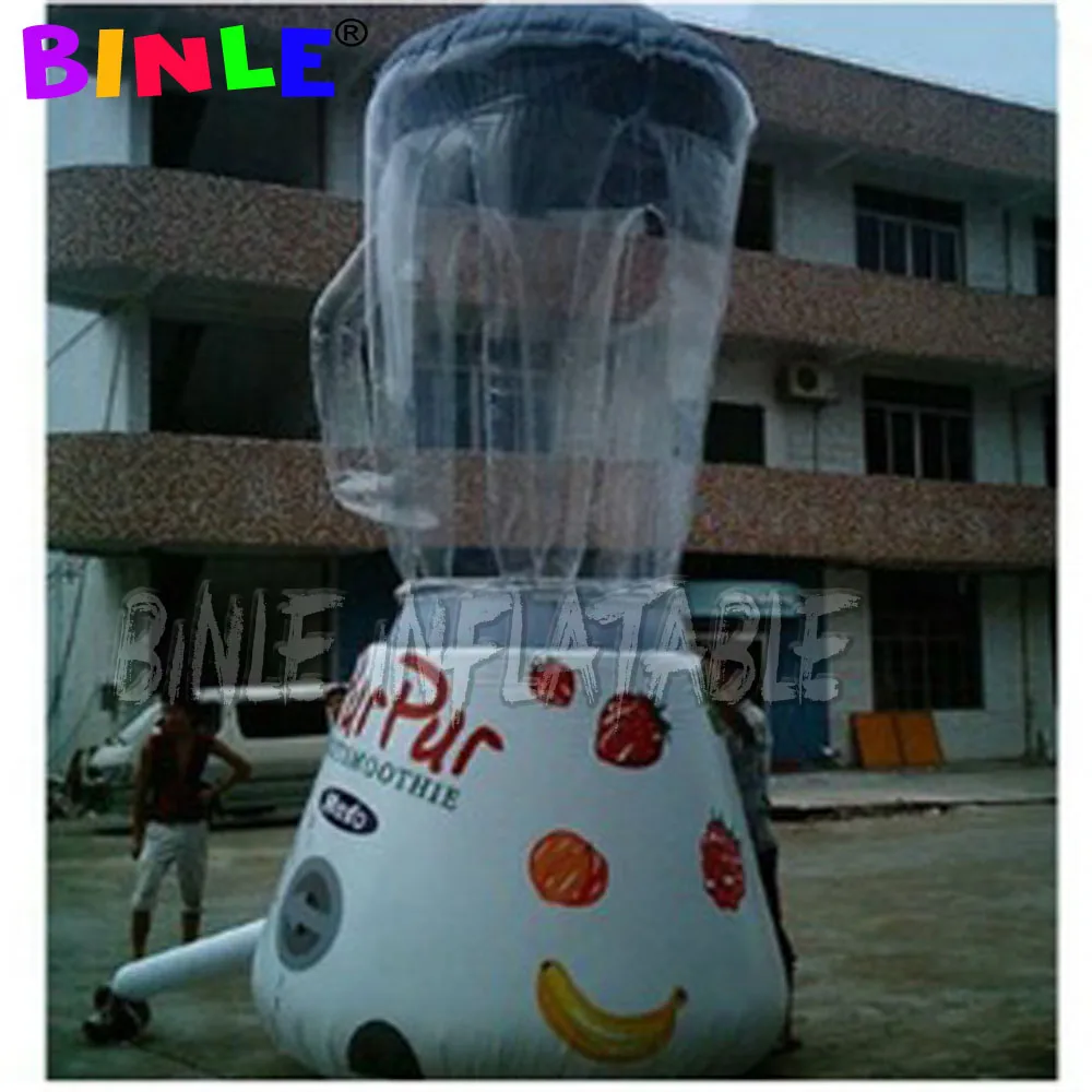 

Custom airblown large inflatable blender juicer,juice extractor model for advertising