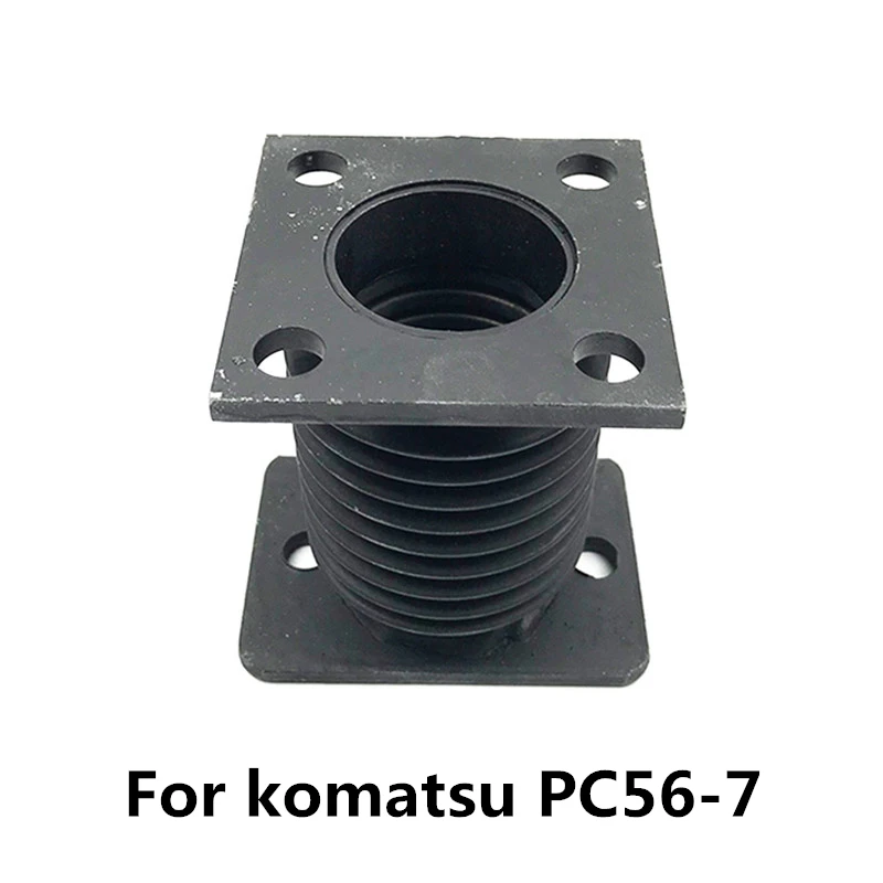 For excavator parts Komatsu PC56-7 muffler connection pipe bellows turbocharger exhaust pipe joint connection throat