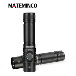 21700 Tactical Flashlight MATEMINCO T01S Max 2300 Lumens beam distance 318M Type-C Rechargeable Lanterna Torch