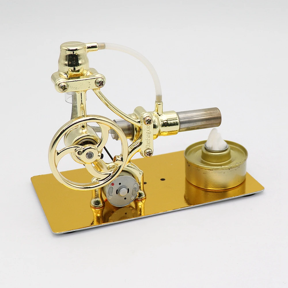 Power Generation Lighting Stirling Engine Model Steam Power Educational Toys Kit Physics Science Experiment Toy For Kids