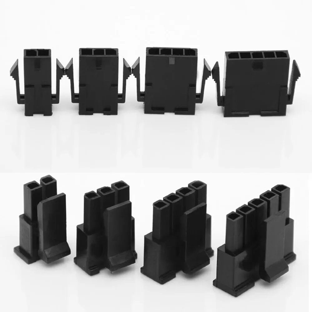 

50PCS/1LOT Small 5557 Molex 3.0mm Connector Single row Male/Female Plastic Shell Housing for PC Notebook power 1*2 3 4 5 6Pin