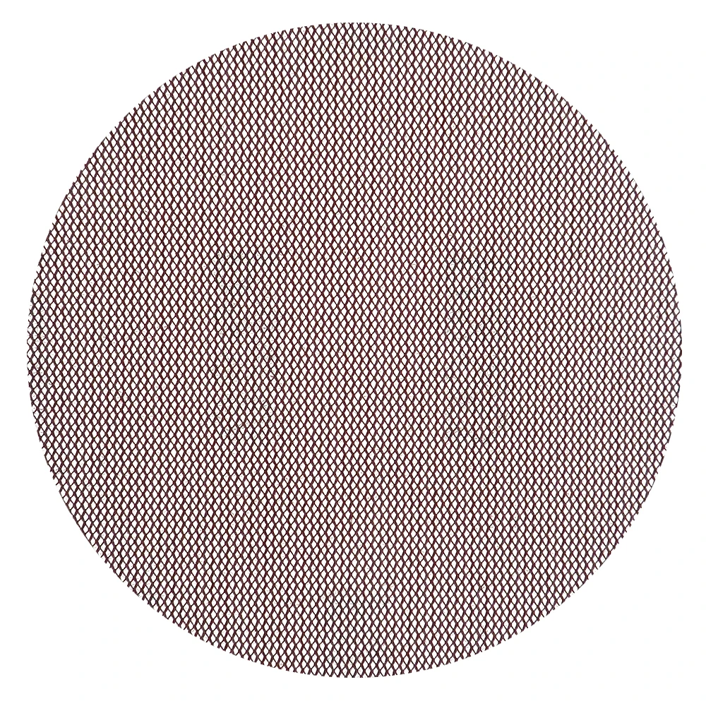 먼지 없는 샌딩 디스크, 메시 천 연마 디스크, 5 인치 125mm, 블로킹 방지 건식 연삭 사포, 80-600 그릿, 15 개