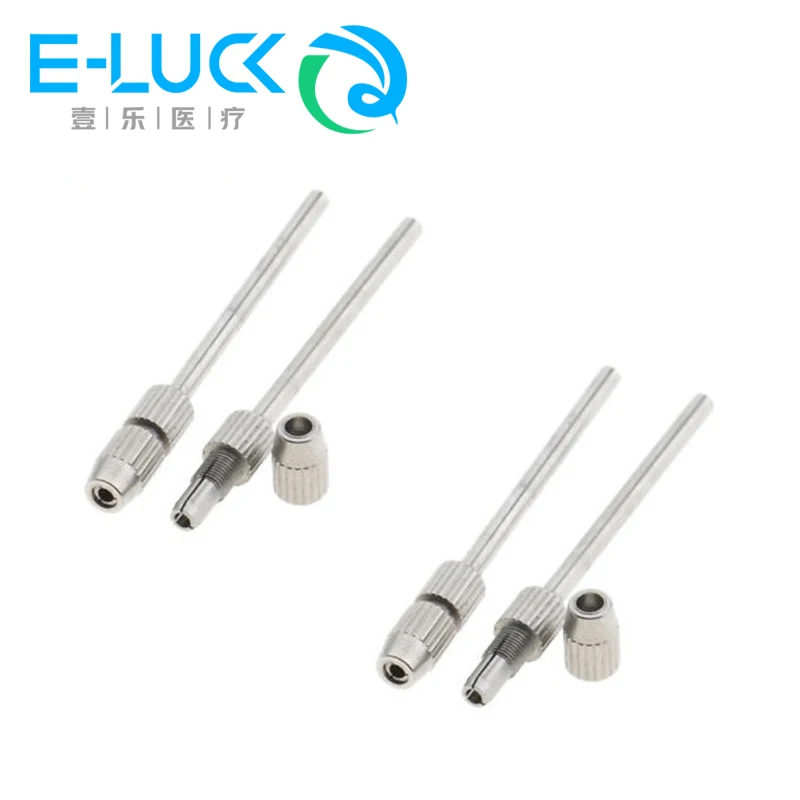 3Pcs Dental Lab Bur Drill Shank Mandrel Adapter Converter