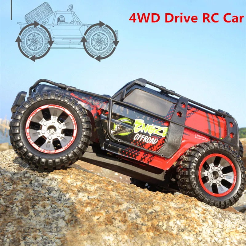 45Km/h High Speed 4WD Remote Control Car Hydralic Shock Absorber Waterproof ESC Rock Crawler RC Raicng Car  Alloy Drift Vehical