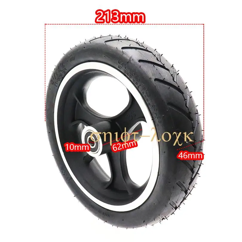 8 1/2X2 Pneumatic Inner Tube Camera Outer Tire 8.5 Inch Inflatable Wheel with Hub Parts for Xiaomi Mijia M365 Electric Scooter