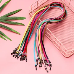 Leather Neck Cord Glasses Chain Lanyard High Elasticity Sunglasses Strap Necklace Eyeglass Glasses Chain Hangs Masks Reading