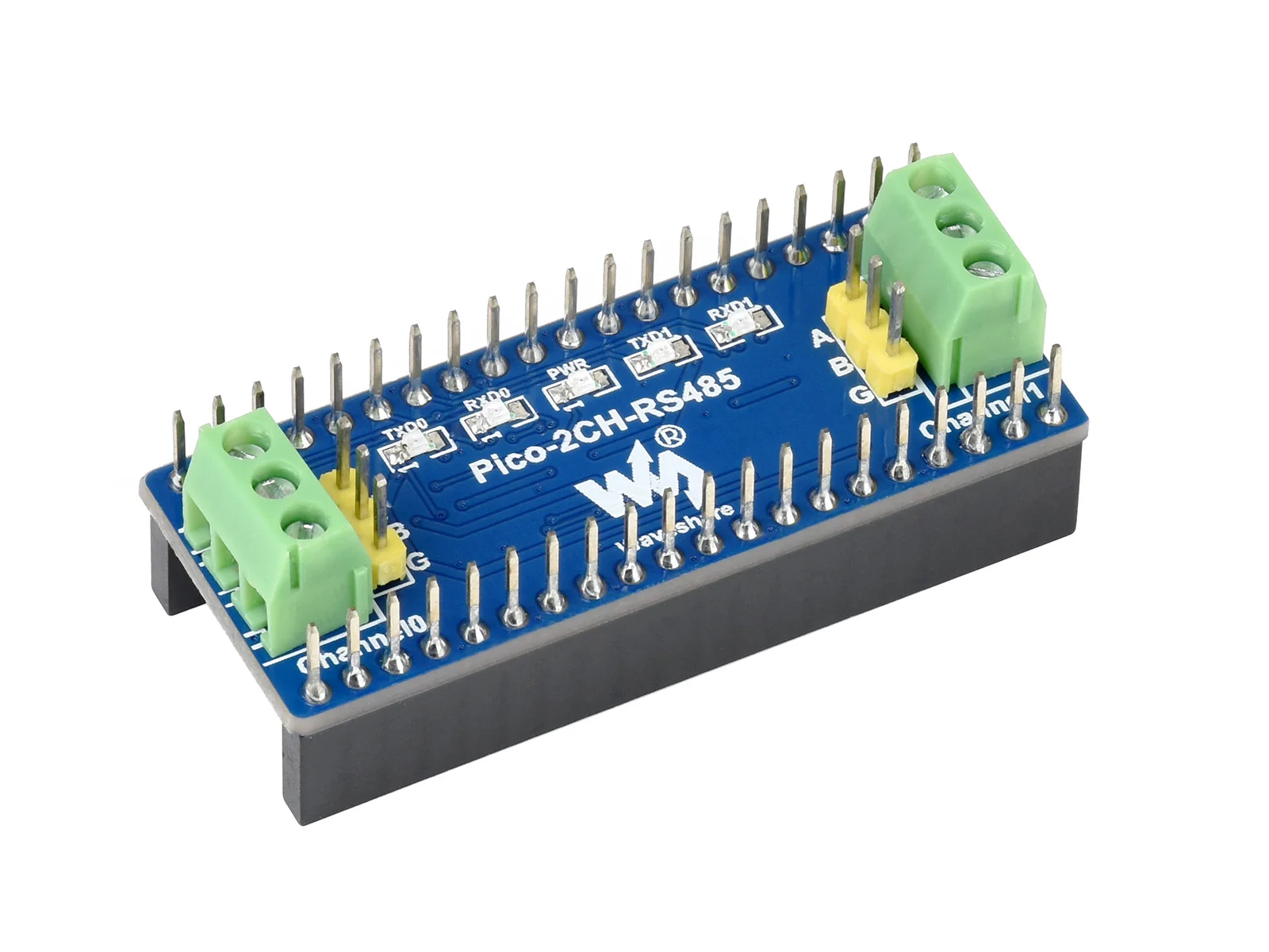 

Pico-2CH-RS485,2-Channel RS485 Module For Raspberry Pi Pico, SP3485 Transceiver, UART To RS485