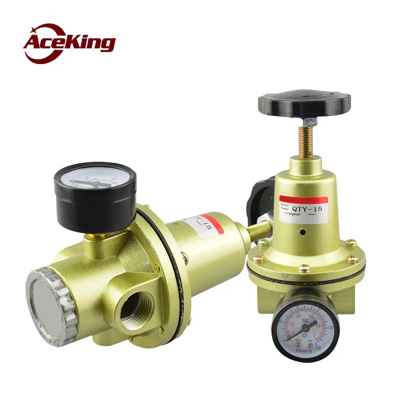 Pneumatic air pressure reducing valve qty filter Qiu oil water separator qsl-15 / 20 / 25 / 40 / 50 one inch