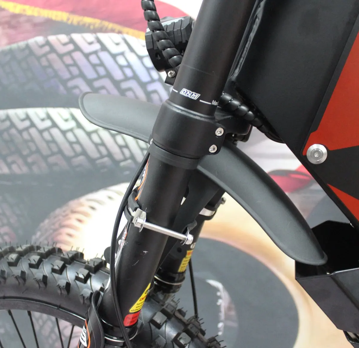 Mudguard Fender for Our Powerful FC-1 Stealth Bomber Ebike