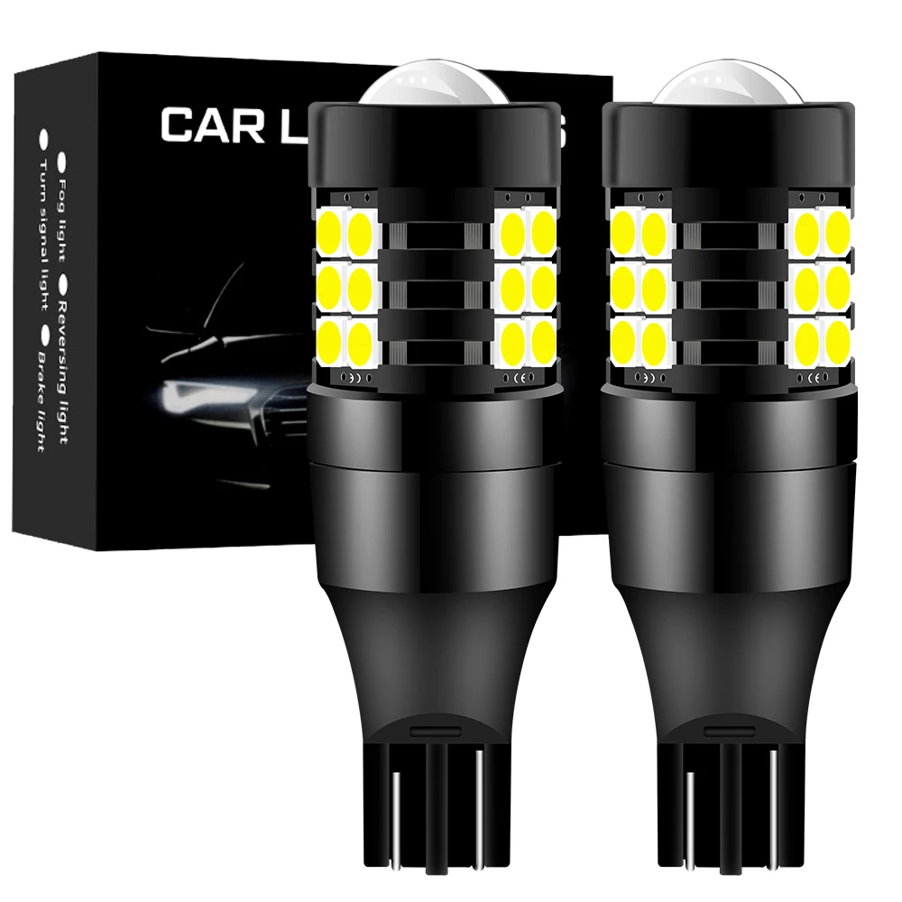 

2x T15 W16W 921 912 WY16W 1500LM Mini 1156 P21W P21/5W 7440 7443 LED Bulbs Car Lights Car Brake Lights Auto Reverse Bulb R5W R10