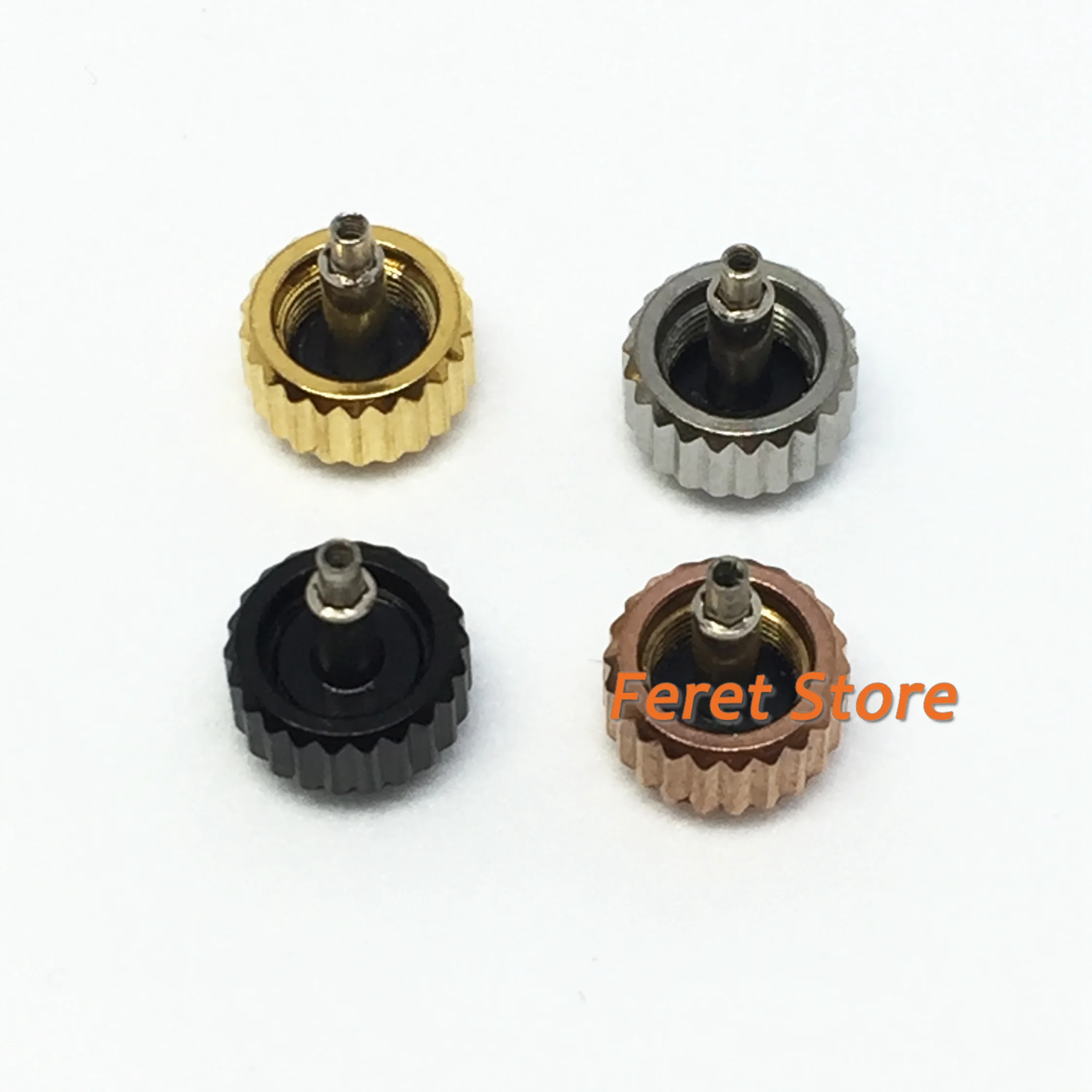 1pcs Watch Crown Stainless Steel Fit Miyota 8215 821A,DG2813 3804 watch movement Watch Parts