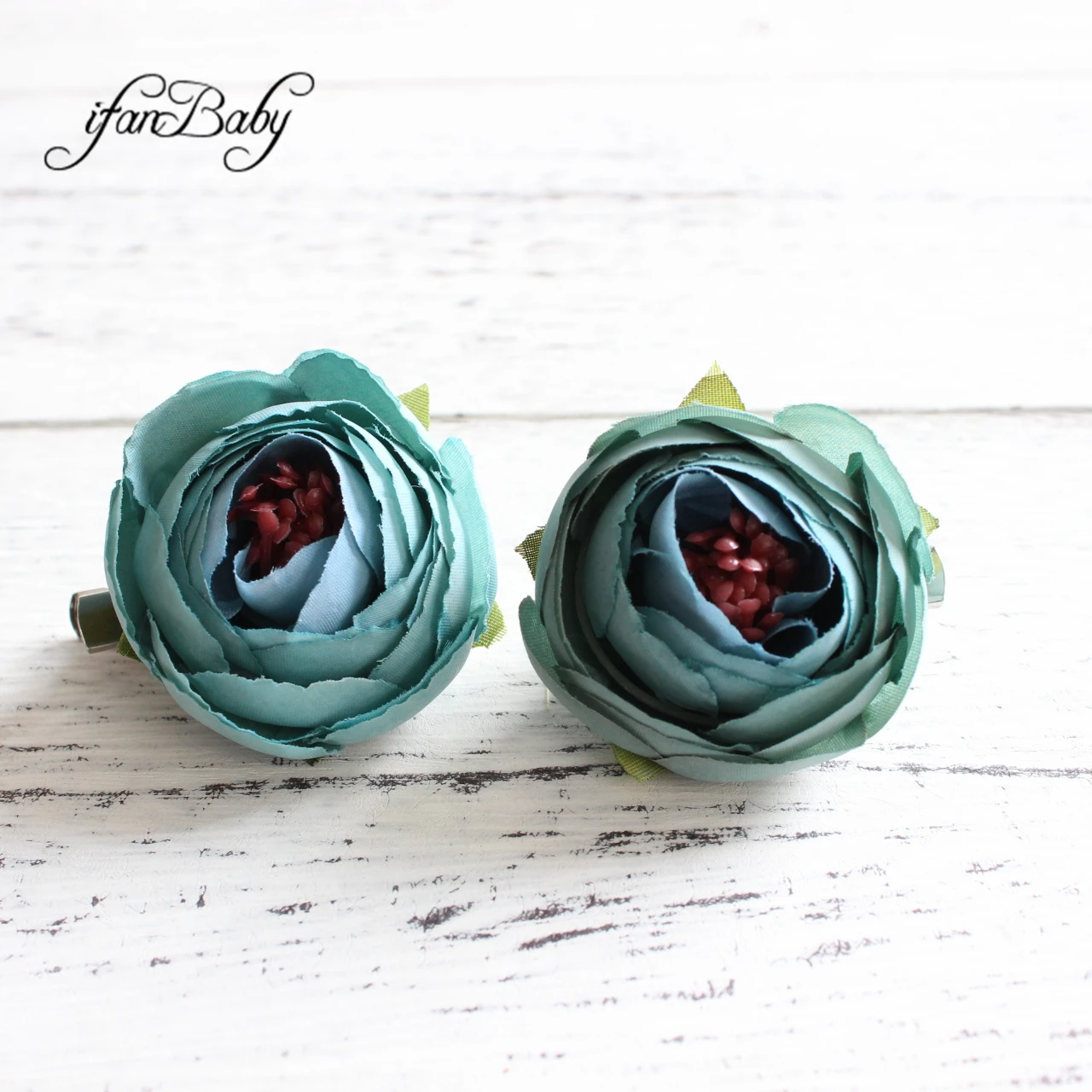 Baby accessories baby girl hair clips  Artificial flower clips